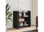Maison Exclusive - Credenza Nera 73,5X35X75 Cm Materiale Ligneo