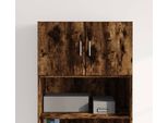 Vidaxl Armadio A Muro In Rovere Fumé 70X42,5X40 Cm Materiale A Base Di Legno