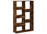 Syfax™ Libreria Rovere Fumo 100X33X155,5 Cm In Legno Multistrato