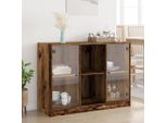 Vidaxl Credenza In Legno Vecchio 102X37X75,5 Cm Materiale A Base Di Legno