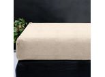 Sleeptime Teddy Spannbettuch Taupe 90 X 200 Cm