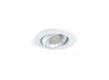 Faretto A Led Da Incasso Tondo Orientabile Dimmerabile 8W IP44 4000K