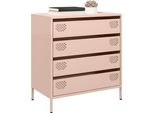 Maison Exclusive - Credenza Rosa 68X39X73,5 Cm Acciaio Laminato A Freddo