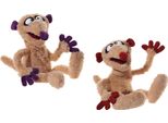 Set Di Marionette A Mano Jan & Henry , 35 Cm