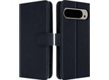 Avizar, Pixel 9 Pro Xl Custodia Chesterfield Folio Con Supporto Integrato, Blu Scuro