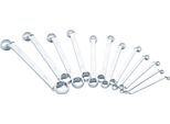 Set Di Chiavi A Doppio Anello ∙ V7750/12 ∙ Profilo Esagonale Doppio Esterno ∙ 12 Pezzi ∙ 6 X 7 - 30 X 32 Mm ∙ Numero Di Utensili: 12