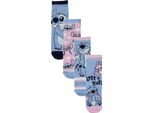 Calzini Confezione Da 4 Paia Stitch Multicolore 27/30 Disney