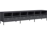 Syfax™ Mobile Tv Antracite 202X39X43,5 Cm Acciaio Laminato A Freddo