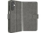 Avizar, Galaxy A26 Custodia A Portafoglio Chesterfield Con Pratica Funzione Di Supporto, Grigio