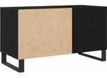 Vidaxl Armadio Record Look Rovere Nero 85 X 38 X 48 Cm