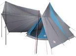 Vidaxl Tenda Familiare Con Tetto Blu E Grigio 510 X 690 X 330 Cm