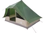 Vidaxl Tenda Famiglia Con Tetto Verde 364 X 281 X 257 Cm