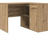 Syfax™ Scrivania Ad Angolo Rovere Artigianale 102 X 88 X 75 Cm
