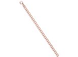 Armband Jobo "Rund-Ankerarmband", RoséGoldfarben, ArmbäNder, Damen, 19Cm, Silber 925 (Sterlingsilber), Armband, 925 Silber 19 Cm