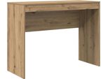 Vidaxl Scrivania Artigianale In Rovere 100 X 40 X 76 Cm Materiale A Base Di Legno