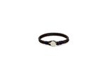 Lederarmband Tommy Hilfiger "Nautical", Braun (Edelstahlfarben, Braun, Blau, Gelbgoldfarben), ArmbäNder, Herren, 19Cm, Edelstahl Leder, Edelstahl, Leder, Lederarmband