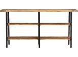 Syfax™ Tavolo Consolle 140X35X70 Cm In Legno Massello Di Mango