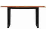 Vidaxl Tavolo Da Pranzo 160X80X75 Cm In Legno Massiccio Di Acacia