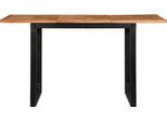 Vidaxl Tavolo Da Pranzo 140X70X75 Cm In Legno Massiccio Di Acacia