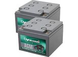 Batteria Dyno Agm 12 V 26 Ah Kit Di Ricambio (Senza Cavi)