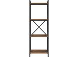 Vidaxl Libreria In Legno Vecchio 40 X 30 X 118 Cm Materiale A Base Di Legno