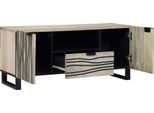 Vidaxl Armadi E Scaffali Per Media Bianco 105 X 33 X 46 Cm