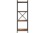 Vidaxl Libreria In Rovere Affumicato 40 X 30 X 118 Cm Materiale A Base Di Legno