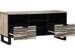 Vidaxl Armadi E Scaffali Per Media Bianco 100 X 33 X 46 Cm