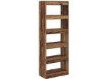 Vidaxl Libreria In Legno Vecchio 60 X 30 X 166 Cm Materiale A Base Di Legno