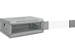 Vidaxl Armadio Di Rete Con Contenitore Grigio 53 X 45 X 21 Cm Acciaio