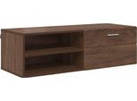 Syfax™ Armadio In Legno Con Cassetto Rovere Marrone 100,5 X 39 X 30 Cm