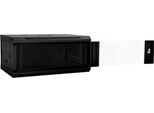 Vidaxl Armadio Di Rete Con Contenitore Nero 60 X 35 X 28 Cm In Acciaio
