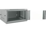 Vidaxl Armadio Di Rete Con Contenitore Grigio 53 X 60 X 30 Cm In Acciaio