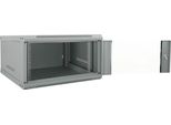 Vidaxl Armadio Di Rete Con Contenitore Grigio 60 X 60 X 35 Cm In Acciaio