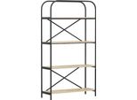 Syfax™ Libreria Rovere Sonoma 80 X 30 X 146 Cm Legno Multistrato