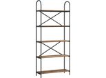 Syfax™ Libreria Legno Vecchio 80 X 30 X 183 Cm Legno Multistrato