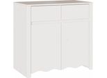 Syfax™ Credenza Drammen Bianco 79 X 43 X 75.5 Cm