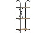 Syfax™ Libreria Rovere Artigianale 40 X 30 X 109 Cm Legno Multistrato