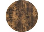 Syfax™ Piano Del Tavolo Rovere Fumo 80 X 80 X 1,5 Cm Legno Multistrato
