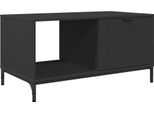 Syfax™ Tavolino Da Salotto Con Cassetto Rovere Nero 90 X 49 X 46 Cm