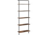 Syfax™ Libreria Rovere Fumé 60 X 24 X 168 Cm Legno Multistrato
