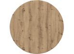 Syfax™ Piano Del Tavolo Rovere Artigianale 80 X 80 X 1,5 Cm