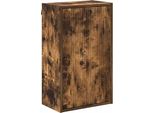 Syfax™ Mobile Da Bagno Con Archiviazione Rovere Fumé 39 X 23,5 X 65 Cm