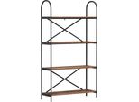 Syfax™ Libreria Legno Vecchio 80 X 30 X 146 Cm Legno Multistrato