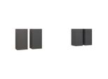 Syfax™ Mobili Porta Tv 4 Pz Grigi 30,5X30X60 Cm In Legno Multistrato