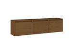 Syfax™ Mobili Porta Tv 3 Pz Ambra In Legno Massello Di Pino