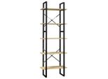 Syfax™ Libreria A 5 Ripiani 60X30X175 Cm In Legno Massello Di Pino