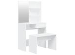 Syfax™ Set Tavolo Da Toeletta Bianco 74,5X40X141 Cm