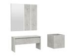 Syfax™ Set Di Mobili Da Corridoio Grigio Cemento In Legno Multistrato