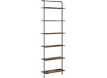 Syfax™ Libreria Rovere Fumé 60 X 24 X 203 Cm Legno Multistrato